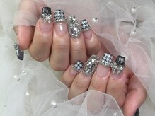 エムネイル(M-Nail)/★千鳥柄ネイル★