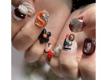 ネイルサロンドエム(Nail salon de M)の雰囲気（ニュアンスデザインやカラフルデザインまで対応しております、）