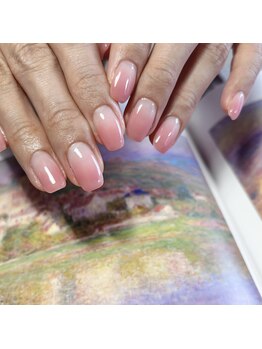 プリュネ(Prune)/春ネイル/ピンク/グラデーション