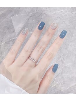 エム 新大久保店(M)/ワンカラーネイル