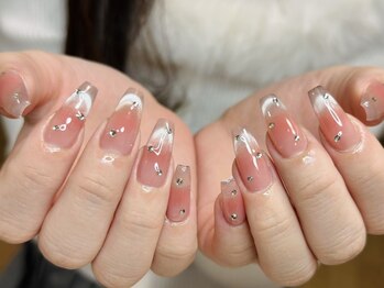 ウサギネイル 新大久保店(usagi nail)/マグネットフレンチ