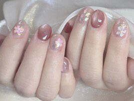 シアーピンクネイル