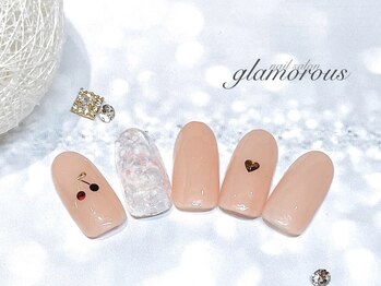 ネイルグラマラス 西新井店/《パラジェル》冬ホログラム