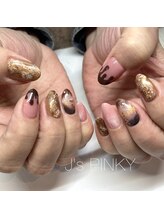 ネイルスペース ジェイズ ピンキー(NAIL SPACE J's PINKY)/バレンタインネイル