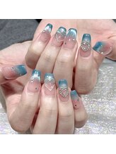 クイーンズビューティーサロン 新宿本店(Queen's beauty salon)/チップ長さだしやりつけ放題