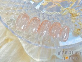 ラメがけアート