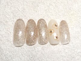 3月新作春色フラワーネイル703c1