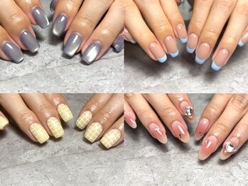 リーベ(Liebe)の写真/大人女性のプライベートネイルサロン◇丁寧な施術と持ちの良さ◎シンプル~アートまで大人綺麗なネイル♪