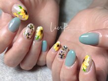 リンク(link)/ひまわりネイル
