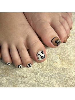 フットネイル持ち込み80分アート