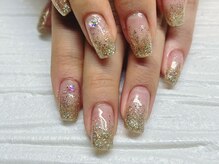 ナナラネイル 横浜吉野町(Nanala Nail)/ラメグラデーション