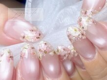 フユメイト(fuyumate)/押し花フレンチデザイン