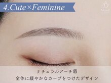 アイブロウ眉毛サロン Mond 新宿店【眉毛専門店】/キュート×フェミニン[美眉]