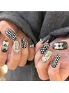 dark mat nail
