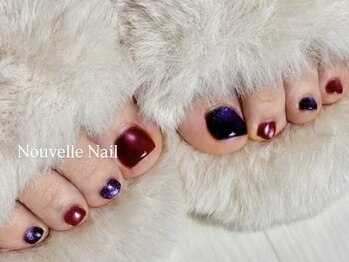 ヌーベルネイル(Nouvelle Nail)/マグネット フットネイル