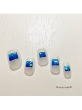 アトリエネイルウニコ (atelier nail unico)/白い馬