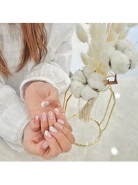 ペイズリー柄ネイル