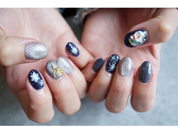 ネイル フライガール(nail FLY GIRL)/クリスマスネイル♪