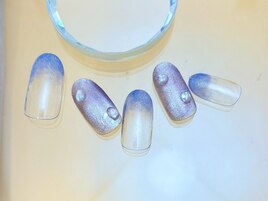 ぷっくり水滴ネイル