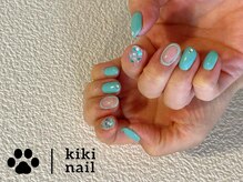 キキネイル 二子玉川(kikinail)/7,8月定額Aデザイン/夏ネイル