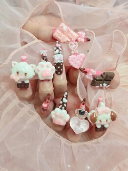 スーパーロングチョコデザイン