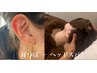 【むくみ/眼精疲労/輪郭アップ】炭酸ヘッドスパ×耳つぼジュエリー50分¥9350
