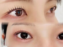 まつげパーマとLEDフラットラッシュが得意★お仕上げ方法3種類！