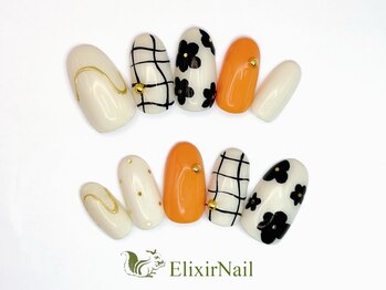 エリクサーネイル 西武新宿(Elixir Nail)/定額b カジュアル/クーポン使用