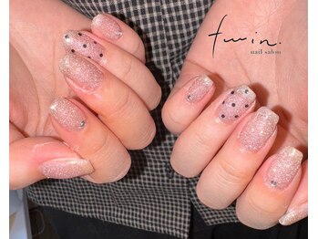 ツインネイル 塩釜口店(twin.nail)/フラッシュネイル