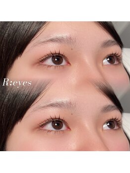 リアイズ 楽々園店(R:eyes)/束感まつげパーマ