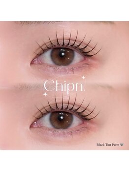 チプン 表参道(Chipn.)/ブラックティントまつげパーマ