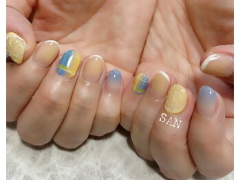 サン(SAN)/レモンネイル