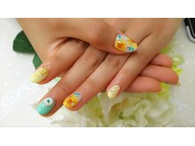 プルミエ ネイル(Premier Nail)/ひまわりネイル