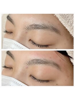 ハピネス(HAPPINESS)/パーマ&眉毛WAX