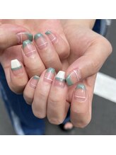 グラマラス アンジェアイ 荻窪店(glamourous ange eye)/フレンチネイル