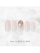 ネイルステーション リンクスウメダ店(NAIL STATION)/クリスマスネイル／パラジェル