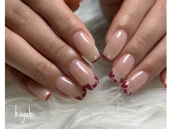 コユビ(koyubi.)/バレンタインネイル