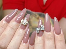 ウサギネイル 新大久保店(usagi nail)/ピンクネイル 