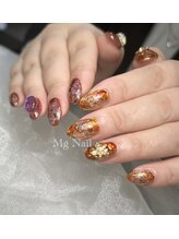 エムジーネイル(Mg Nail)/べっ甲ネイル