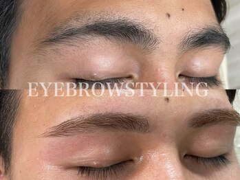 ファミーユ タカサキ(Fameu TAKASAKI)/メンズ眉毛+カラー