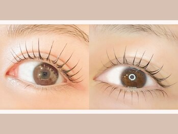 ミーカラー(me calla)の写真/【まつげパーマ初回¥4980】何度も通いたくなる納得の技術×デザイン力★上下マツパで更に華やか&小顔効果◎