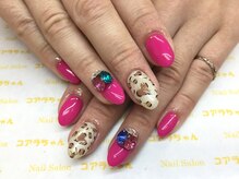 ネイルサロン コアラちゃん/【ヒョウ柄☆