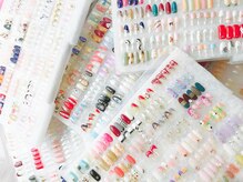 ビューティースパトミーネイル(BeautySpaTommy Nail)の雰囲気（300種類以上のアートサンプル、毎月替りコレクションご用意☆）