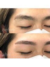 ワンドット 佐賀(One.)/メンズアイブロウスタイリング◎