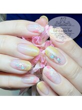 ルカニシュ 浜北店(Le caniche)/春色グラデーションネイル