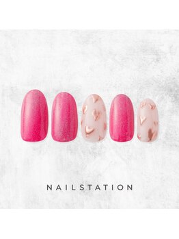 ネイルステーション リンクスウメダ店(NAIL STATION)/キラキラネイル／パラジェル