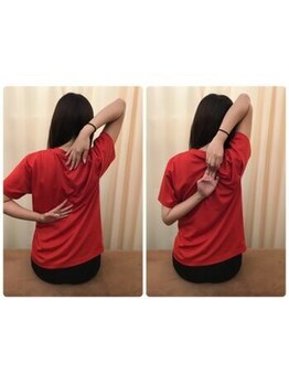 蕨整体院/肩甲骨/肩甲骨はがし/肩こり整体