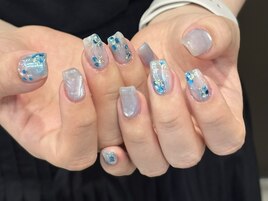 水色マグネット