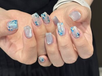 水色マグネット