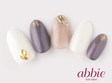 ネイルサロン アビー グランデュオ蒲田店(abbie)/くすみパープル ￥10252